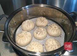卷心菜油梭子馅包子的做法图解17