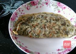 紫菜虾皮鸡蛋饼的做法图解7