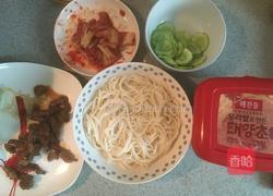韩式辣拌面的做法图解4