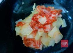 辣白菜土豆片的做法图解4