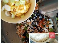 木耳蛋炒饭的做法图解5