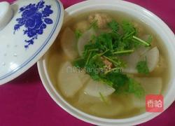 白萝卜丸子汤的做法图解12