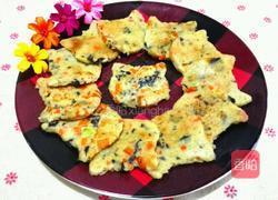胡萝卜木耳鸡蛋饼的做法图解9