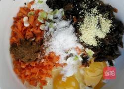 胡萝卜木耳鸡蛋饼的做法图解5
