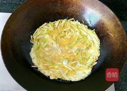 韭黄煎蛋的做法图解4