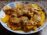 南瓜蒸肉