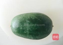 浇汁冬瓜球的做法图解1