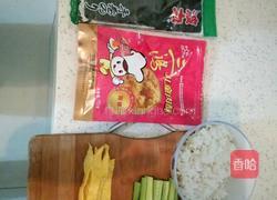 鸡蛋肉松寿司的做法图解1