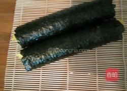 鸡蛋肉松寿司的做法图解4