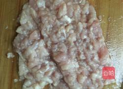 红椒炒毛豆肉末的做法图解4