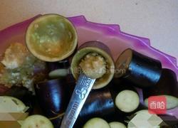 茄子酿肉的做法图解8