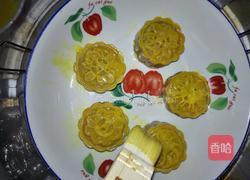 金黄红豆沙月饼的做法图解12