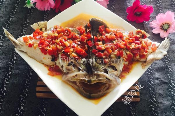 剁椒桂鱼头的做法 菜谱 香哈网