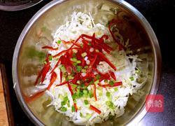 黑芝麻拌白菜心的做法图解3