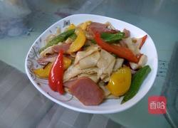 彩椒炒面片的做法图解10