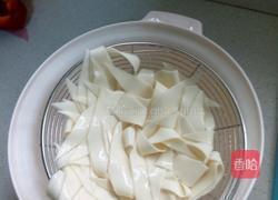 彩椒炒面片的做法图解4