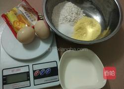 牛奶玉米花饼的做法图解1