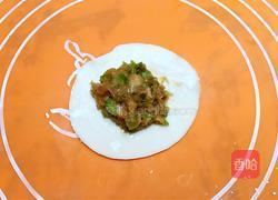麦穗蒸饺（酸菜青椒鲜肉馅）的做法图解4