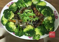 西蓝花烧海参的做法图解4