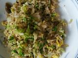 白菜鸡蛋炒饭