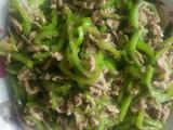 青椒炒肉丝