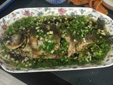 葱油清蒸鲫鱼