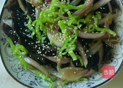 凉拌葱头木耳的做法图解5
