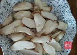 菇蕾炒肉的做法图解1