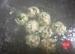 鸟巢窝(西芹肉圆)的做法图解2