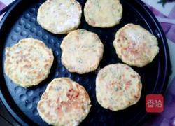 芹菜叶火腿煎饼的做法图解7