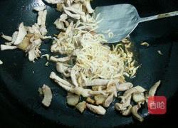 雪菜炒肉丝的做法图解4