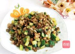 酸豆角炒肉末的做法图解8