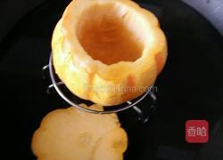 南瓜甜品盅的做法图解3