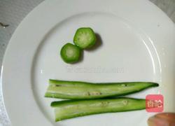 秋葵点芥辣的做法图解6