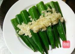 秋葵点芥辣的做法图解7