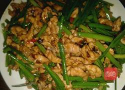 韭菜心炒肉丝的做法图解12