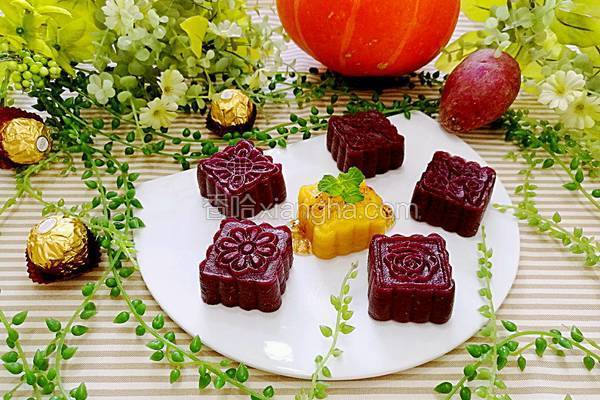 糯米糖桂花糕的做法 菜谱 香哈网