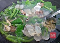 南瓜苗花甲汤的做法图解3
