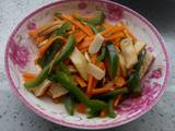青椒炒豆干