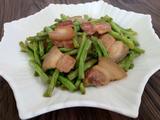 豆角炒五花肉