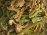 青椒炒肉丝