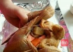 自制蔬菜烤鸡的做法图解4