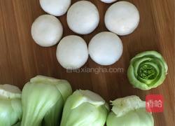 口蘑菜杆花的做法图解1