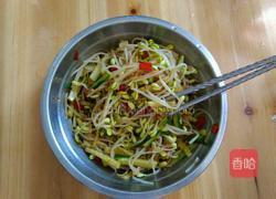 黄豆芽拌青瓜的做法图解5