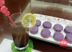 紫薯玫瑰豆沙月饼的做法图解17