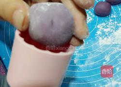 紫薯玫瑰豆沙月饼的做法图解14