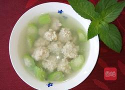 丝瓜丸子汤的做法图解10