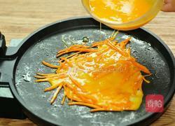胡萝卜鸡蛋饼的做法图解5