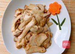 香煎松茸片的做法图解6