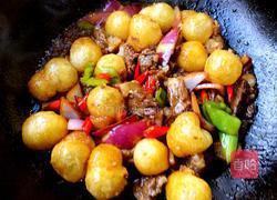 土豆泥球烧牛肉的做法图解15